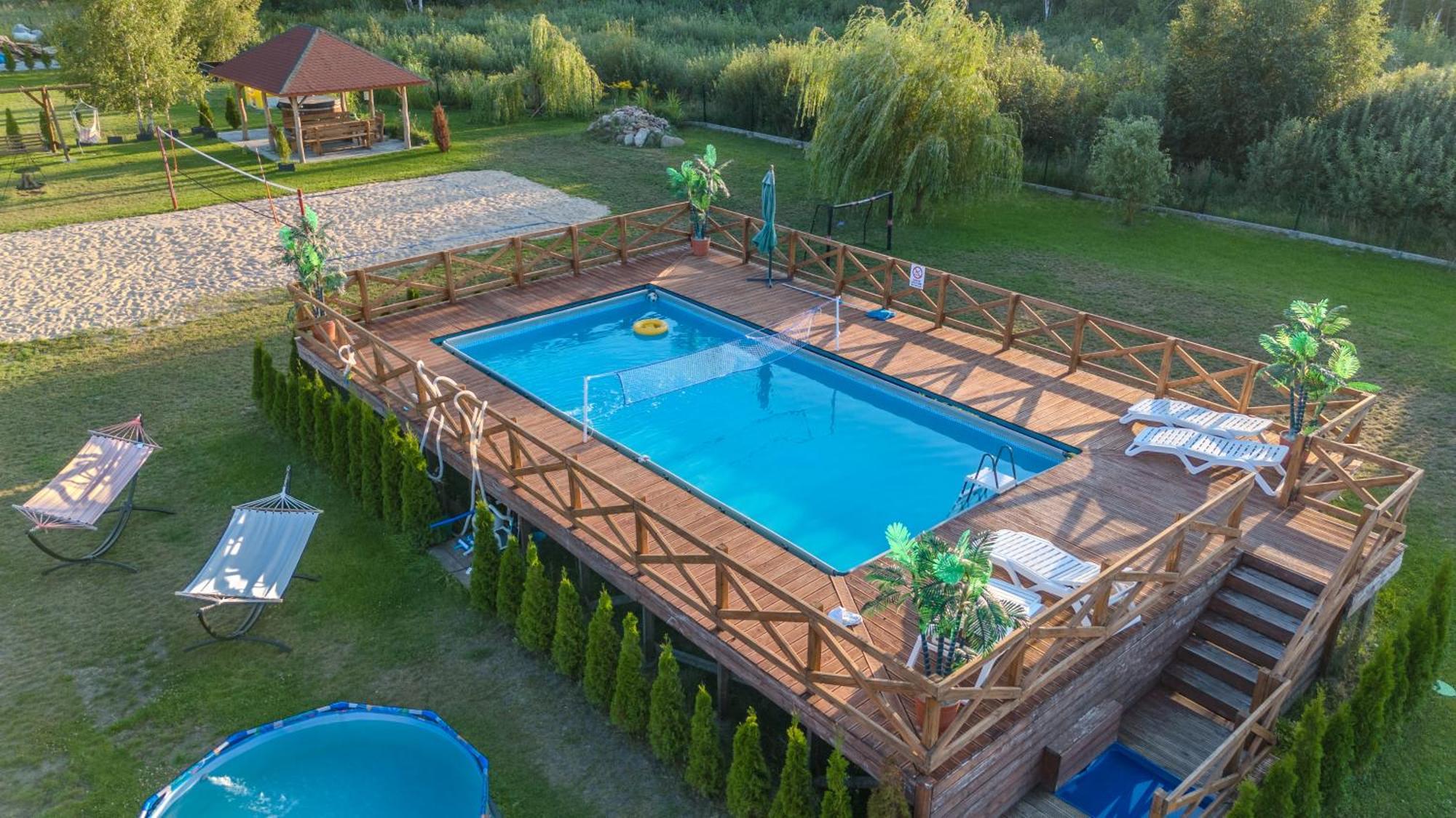 Zielona Dolina - Kompleks Dla Rodzin Z Dziecmi Mikołajki Luaran gambar