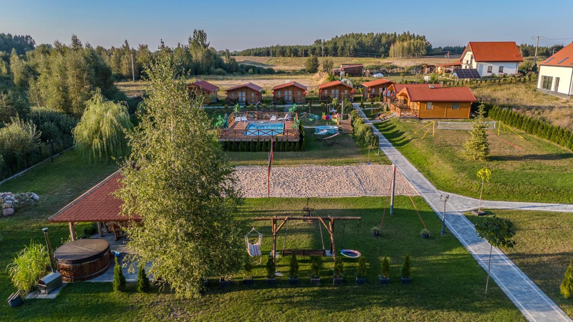 Zielona Dolina - Kompleks Dla Rodzin Z Dziecmi Mikołajki Luaran gambar
